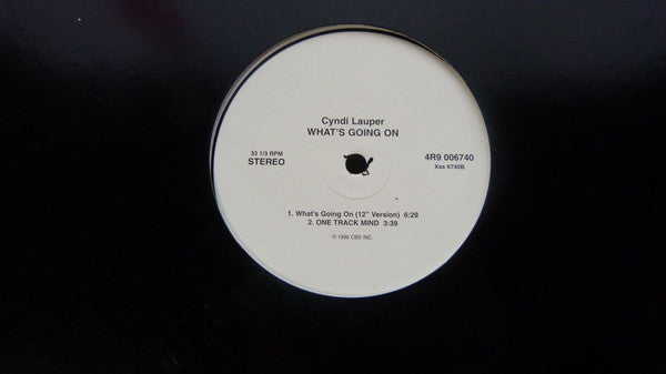 Cyndi Lauper : What's Going On (12")
