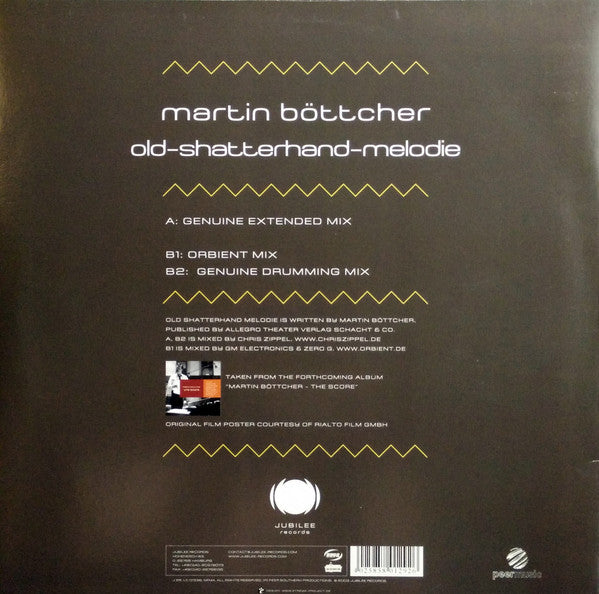 Martin Böttcher : Old-Shatterhand-Melodie (12")