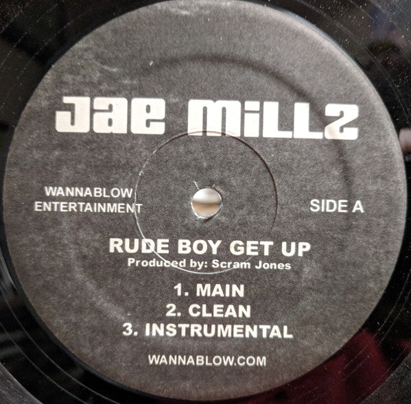 Jae Millz : Rude Boy Get Up / The Southern Stroll (12", Single)