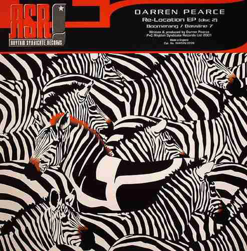 Darren Pearce : Re-Location EP (12", EP, Dis)