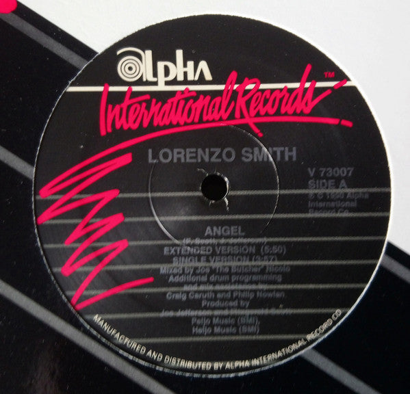 Lorenzo Smith : Angel (12")