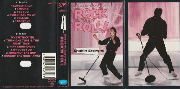 Shakin' Stevens : There Are Two Kinds Of Music... Rock 'N' Roll (Cass, Album, Chr)