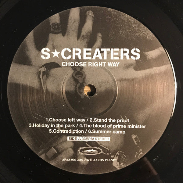 S★Creaters : Choose Right Way (LP, Album)