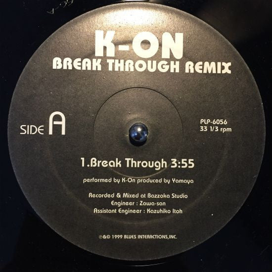 K-On : Break Through Remix (12")
