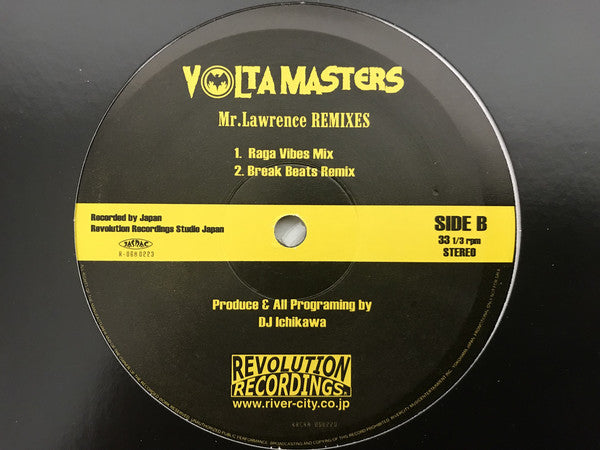Volta Masters : Mr.Lawrence Remixes (12")