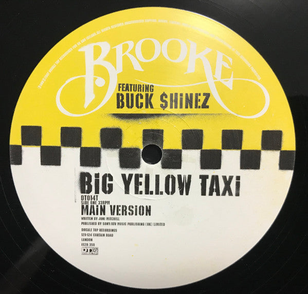 Brooke ,feat Buck Shinez : Big Yellow Taxi (12")