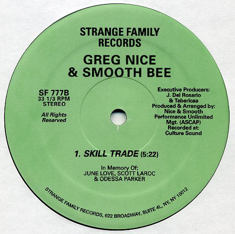 Nice & Smooth : Dope On A Rope (12", RE)