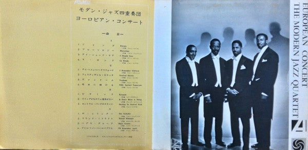 The Modern Jazz Quartet : European Concert (2xLP, Album)