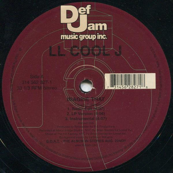 LL Cool J : Imagine That (12")