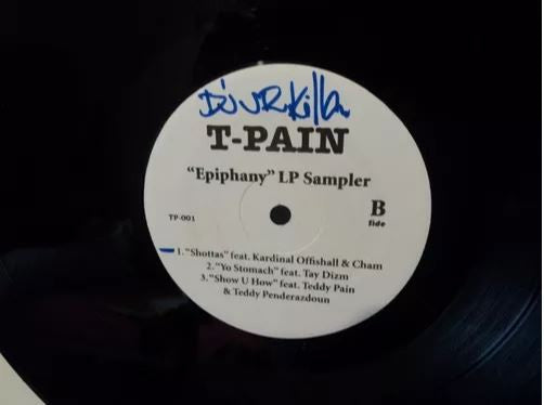 T-Pain : Epiphany LP Sampler (12", Smplr, Unofficial)