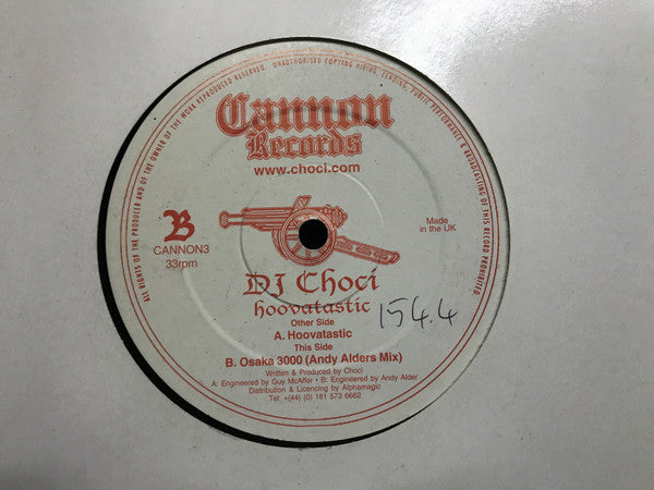 Choci : Hoovatastic / Osaka 3000 (Andy Alders Mix) (12")