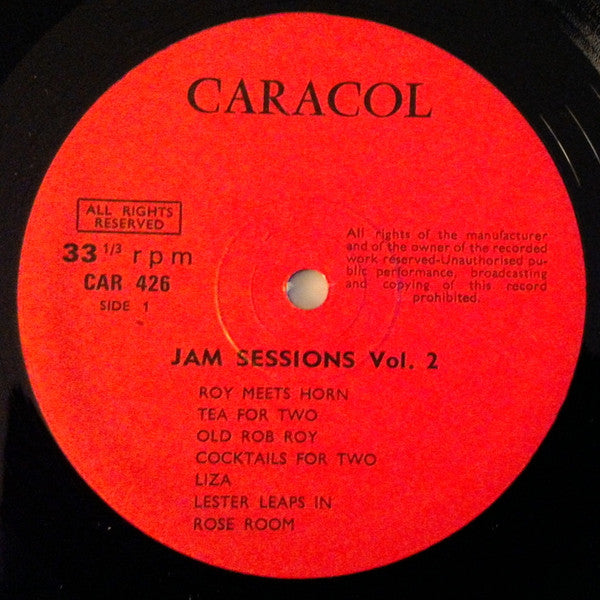 Various : Jam Sessions - Volume 2 (LP)