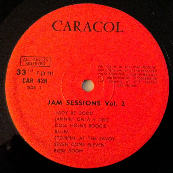 Various : Jam Sessions - Volume 2 (LP)