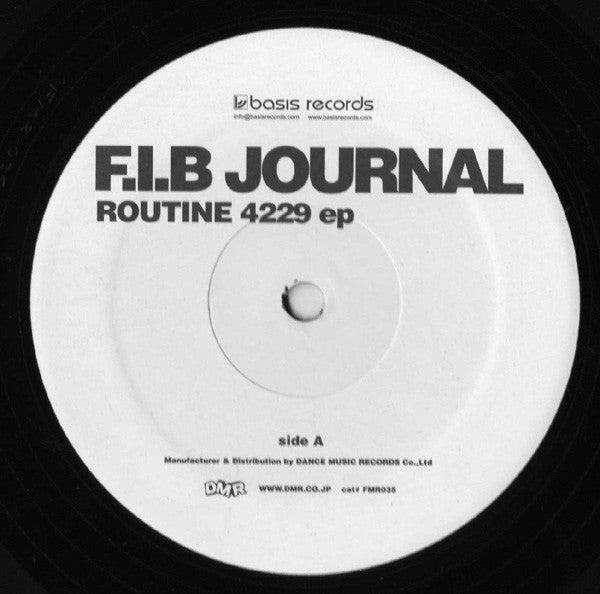 F.I.B. Journal : Routine 4229 EP (12", EP)