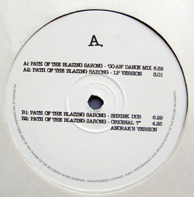 Ravi Harris And The Prophets : Path Of The Blazing Sarong (12")
