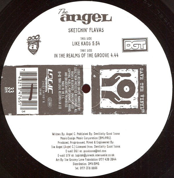 The Angel : Sketchin' Flavas (12")