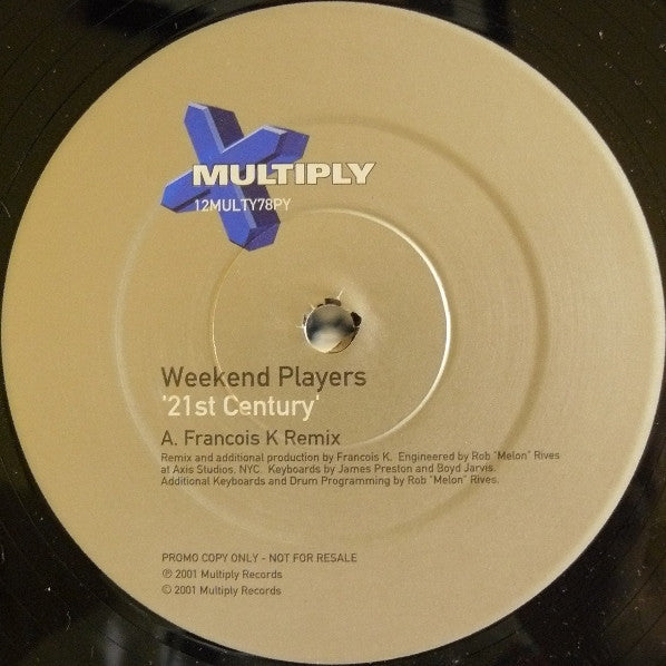 Weekend Players : 21st Century (12", Promo)