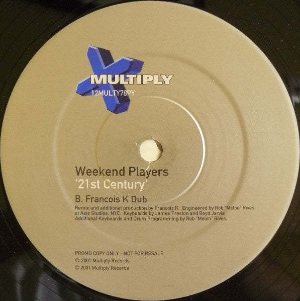 Weekend Players : 21st Century (12", Promo)