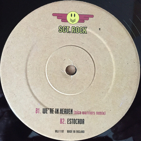 Sgt. Rock : We're In Heaven EP (12", EP)