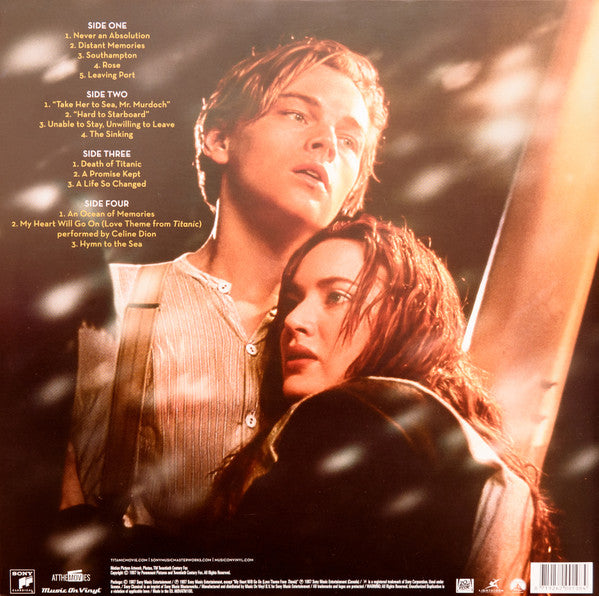 James Horner : Titanic (Music From The Motion Picture) (2xLP, RE, 180)