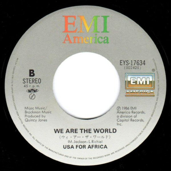 Voices Of America : Hands Across America (7", Single)