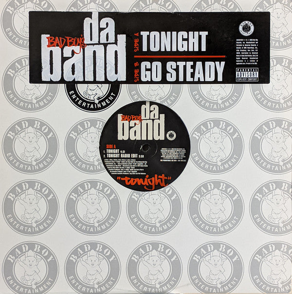 Da Band : Tonight / Go Steady (12", Promo)