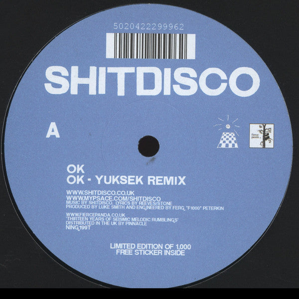 Shitdisco : OK (12", Ltd)