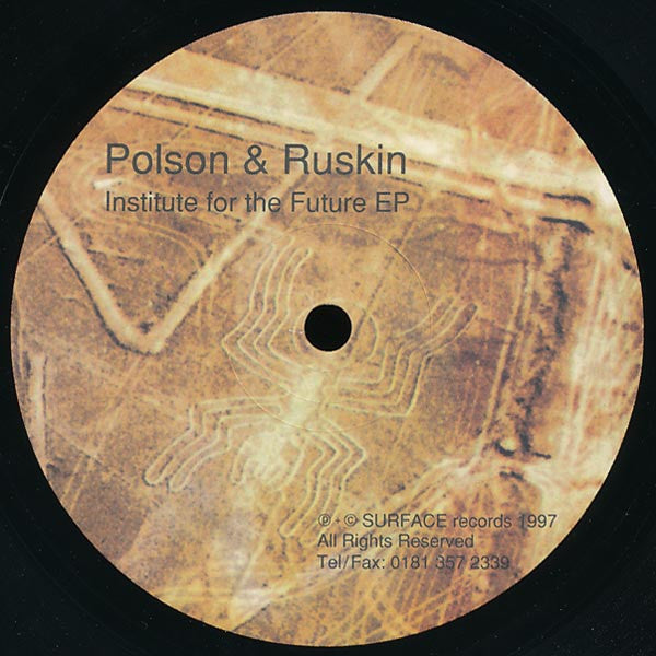 Richard Polson & James Ruskin : Institute For The Future EP (12", EP)