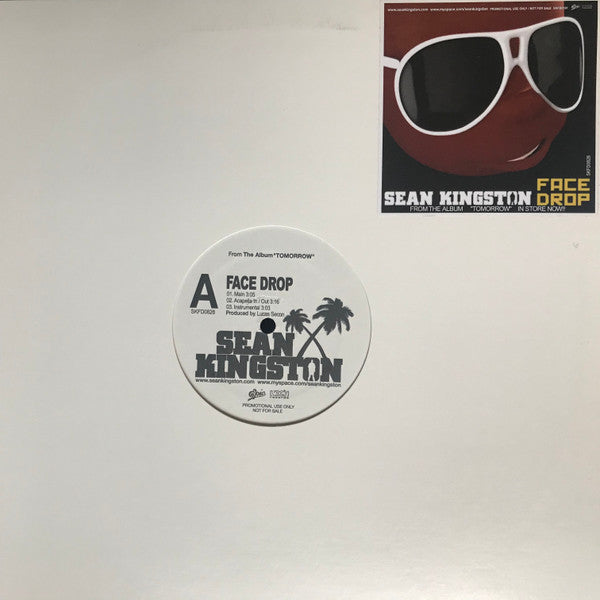 Sean Kingston : Face Drop (12", Promo)