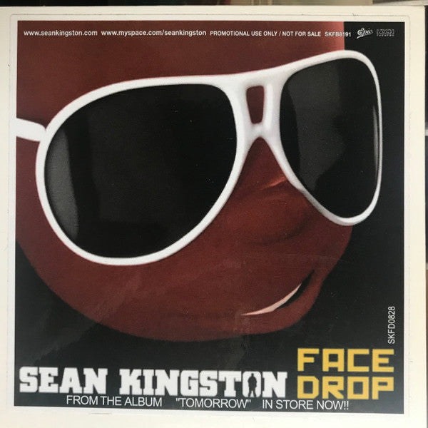Sean Kingston : Face Drop (12", Promo)