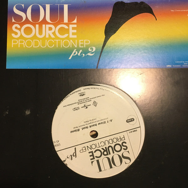 Soul Source Production : Soul Source Production Ep 2 (12")
