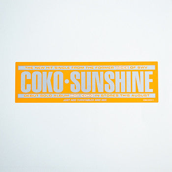 Coko : Sunshine (12", Maxi)