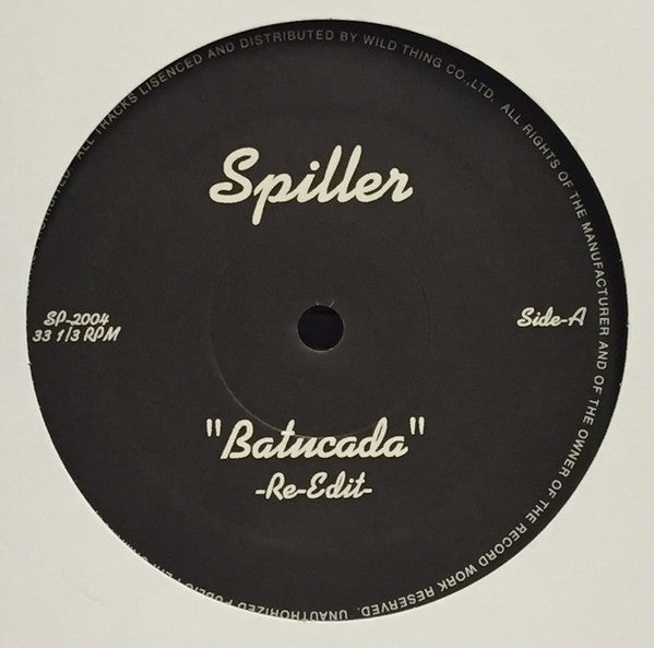 Spiller, Syncopation (2) : Batucada / It's Jazzy (12", Unofficial)