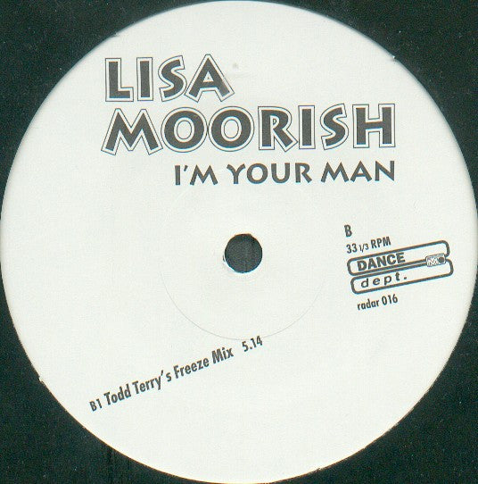 Lisa Moorish : I'm Your Man (2x12")