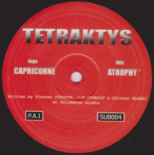 Tetraktys : Capricorne / Atrophy (12")
