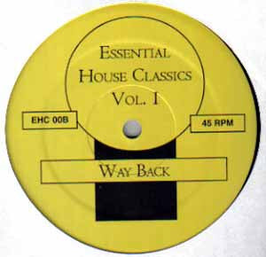 Various : Essential House Classics Vol. 1 (12", Unofficial)