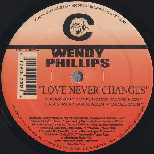 Wendy Phillips : Love Never Changes (12")