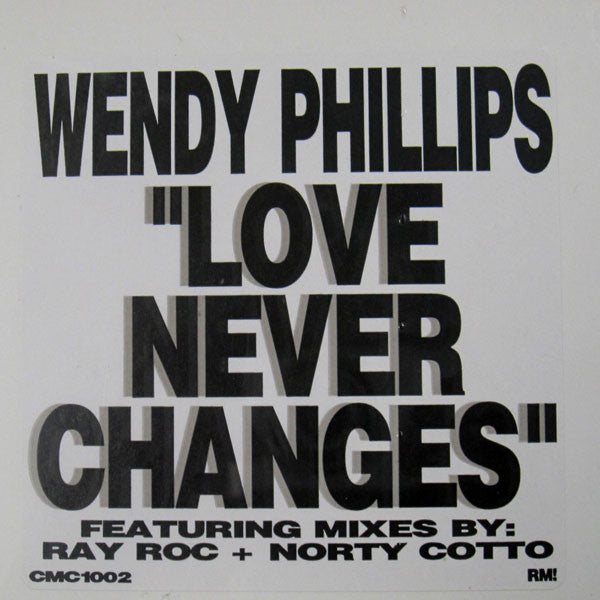 Wendy Phillips : Love Never Changes (12")