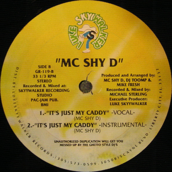 MC Shy D : Shake It (Remix) (12")