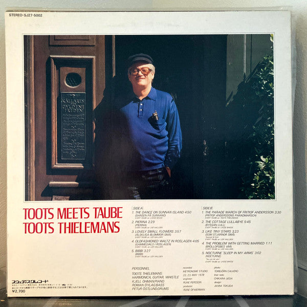 Toots Thielemans : Toots Meets Taube (LP)