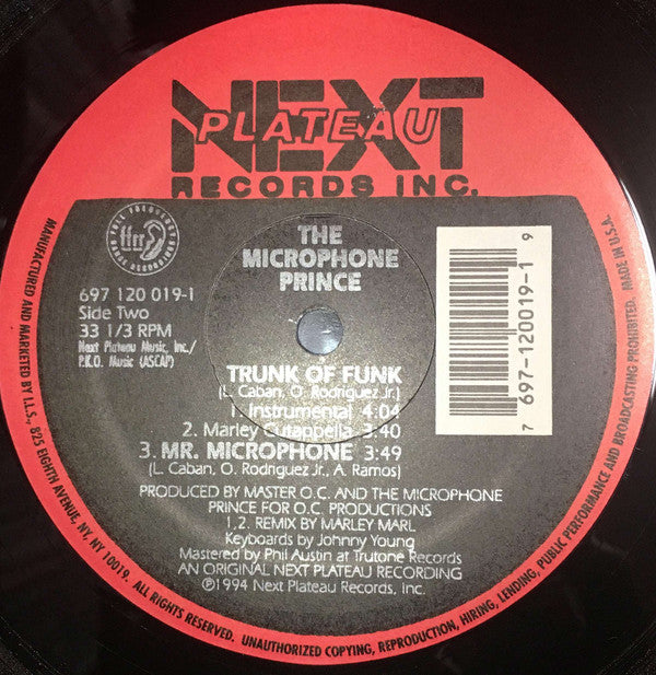 The Microphone Prince : Trunk Of Funk (12")