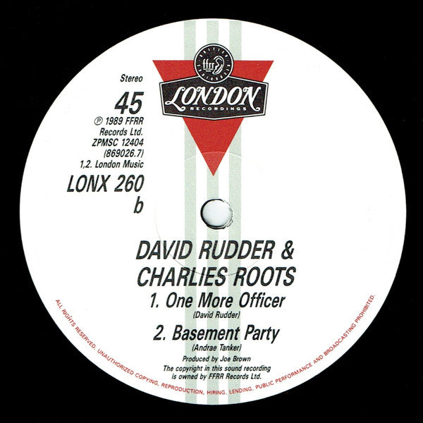 David Rudder & Margareth Menezes : Dark Secret (12")