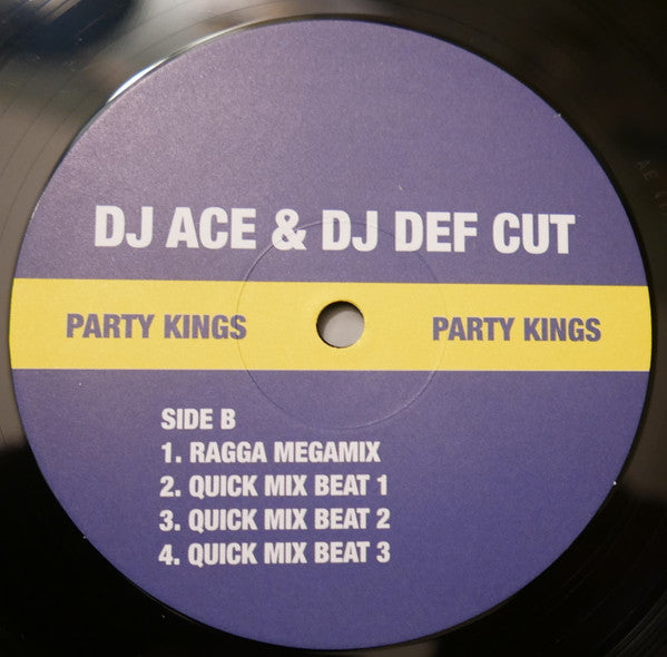 DJ Ace (4) & Def Cut : Party Kings Vol. 1 (12", Unofficial)