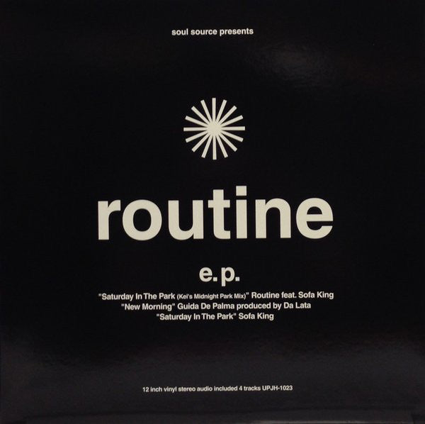 Various : Soul Source Presents: Routine E.P. (12", EP)