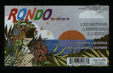 The Rondo Brothers : Hey Stewardess (12", EP)