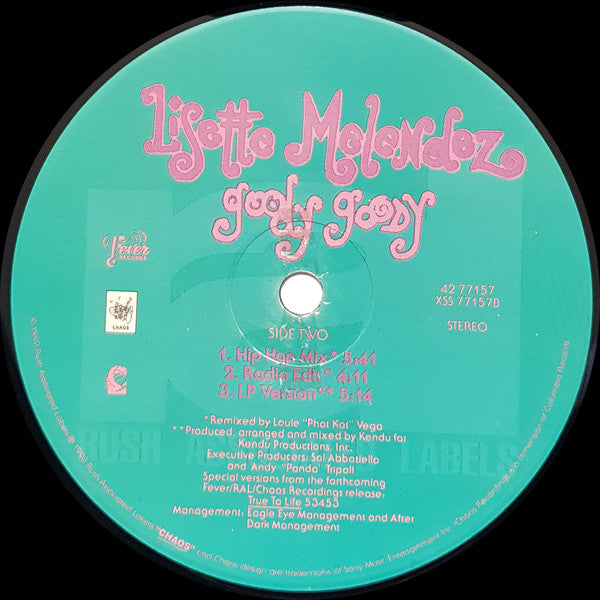 Lisette Melendez : Goody Goody (12")