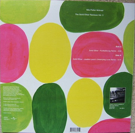 Nils Petter Molvær : The Solid Ether Remixes Vol. 3 (12")