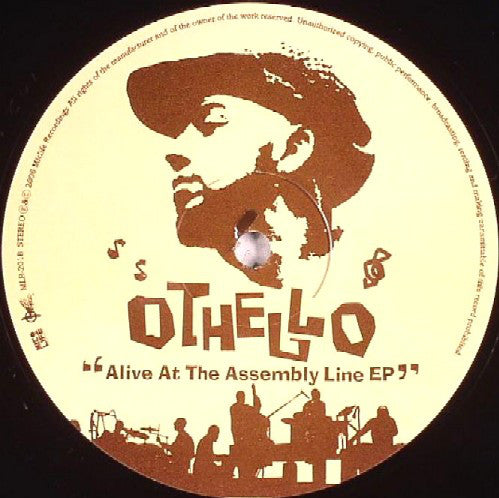 Othello : Alive At The Assembly Line EP (12", EP)
