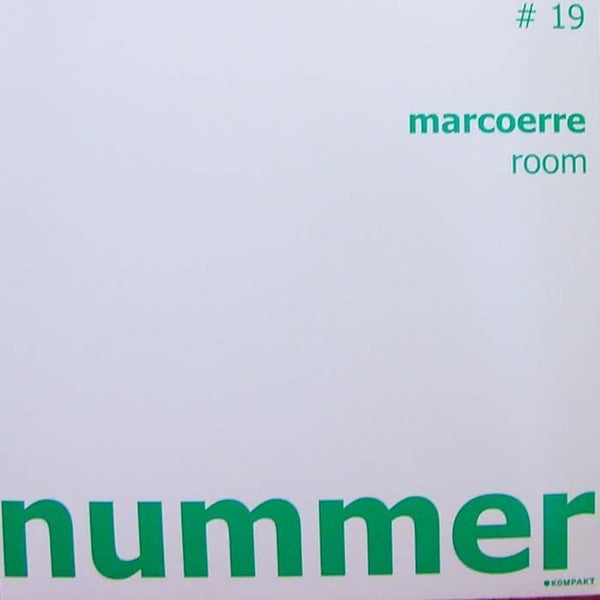 Marcoerre : Room (12")