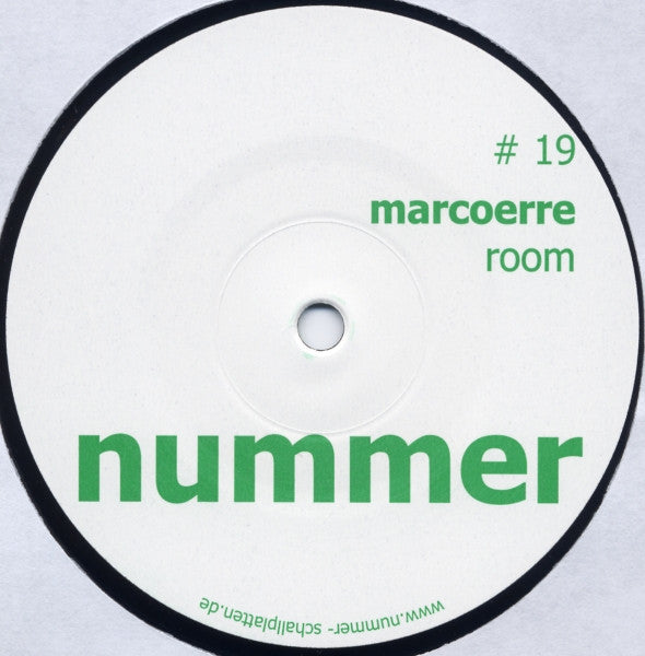 Marcoerre : Room (12")